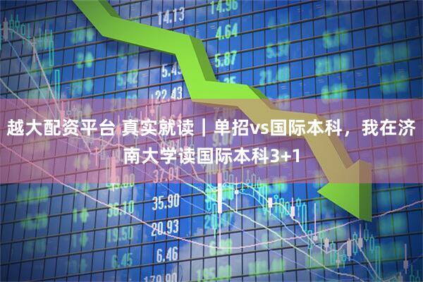 越大配资平台 真实就读｜单招vs国际本科，我在济南大学读国际本科3+1